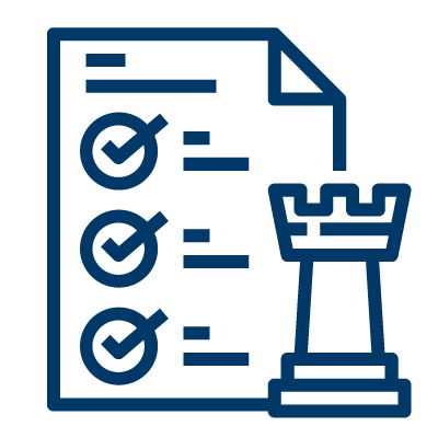 evidence strategy icon