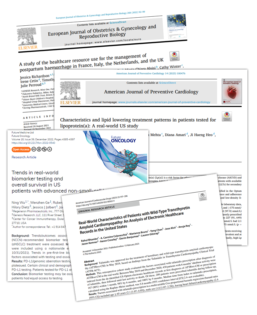 Example publications for our sci comms page
