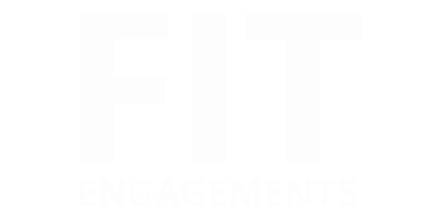fit logo white
